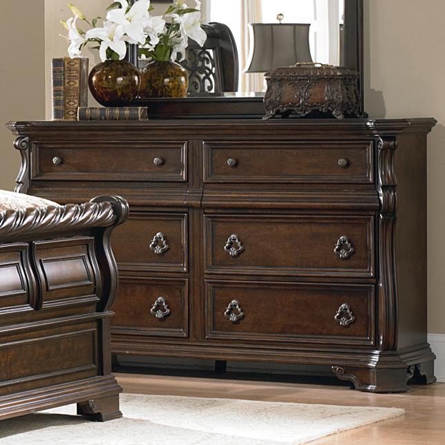 Liberty Furniture Arbor Place 575BR31 8 Drawer Double Dresser